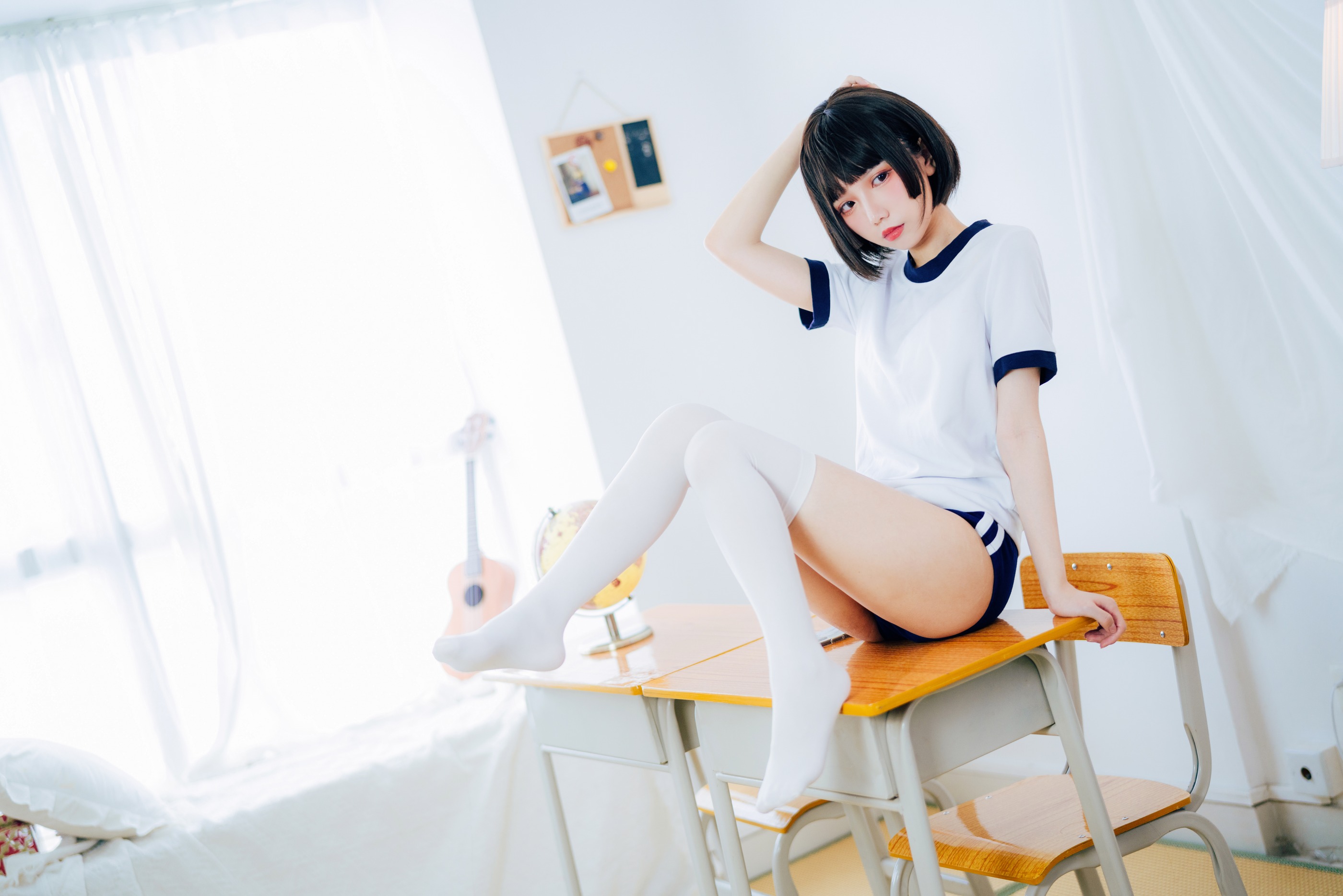 图片[1]-果咩酱w – NO.008 体操服 [19P]-XikXak